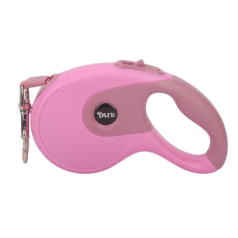 Retractable Dog Leash – 3M/5M Adjustable Lead with Poop Bag Dispenser