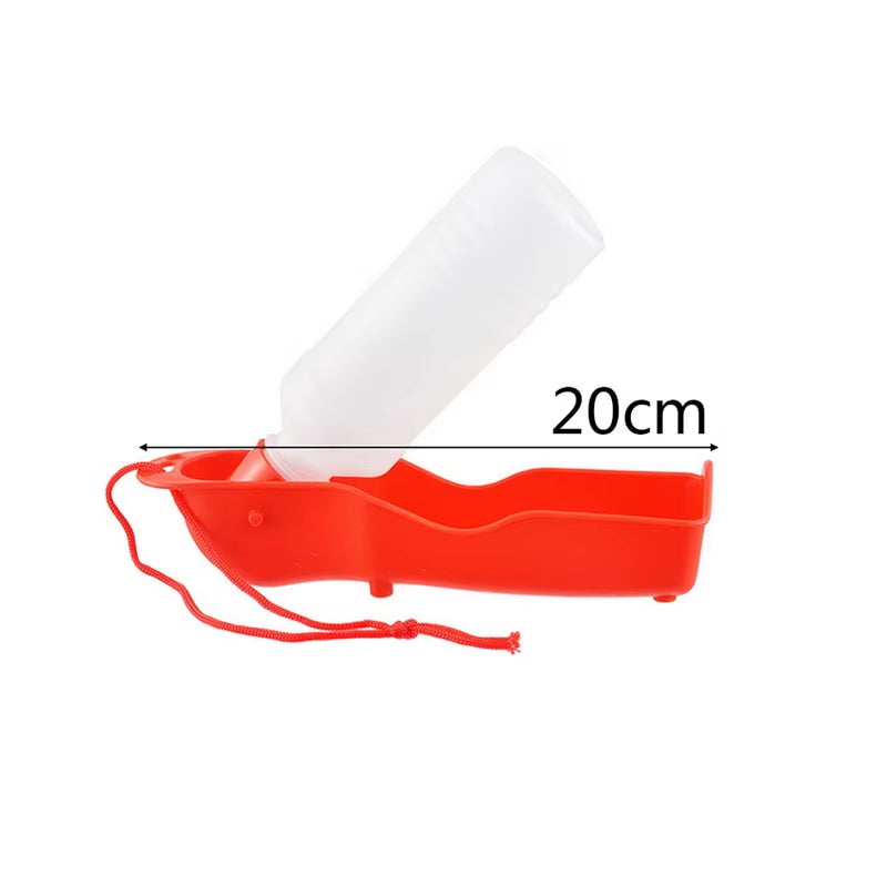 Leak-Proof Pet Drinker – 250ml/500ml Foldable Hydration Bottle for On-the-Go