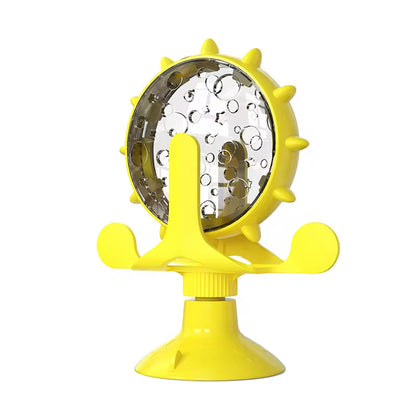 Interactive Treat Dispenser – Rotating Slow Feeder Toy for Cats & Dogs
