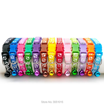 24-Pack Adjustable Dog/Cat Collars With Bell