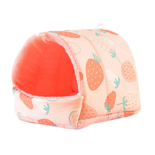 Plush Small Pet Lair – Comfortable Cotton Nest for Hamsters & Guinea Pigs