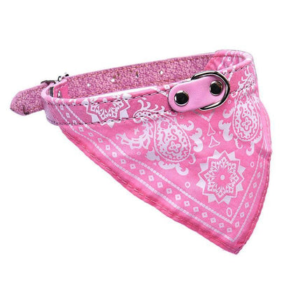 Adjustable Bandana Pet Collar  - 5 Colors