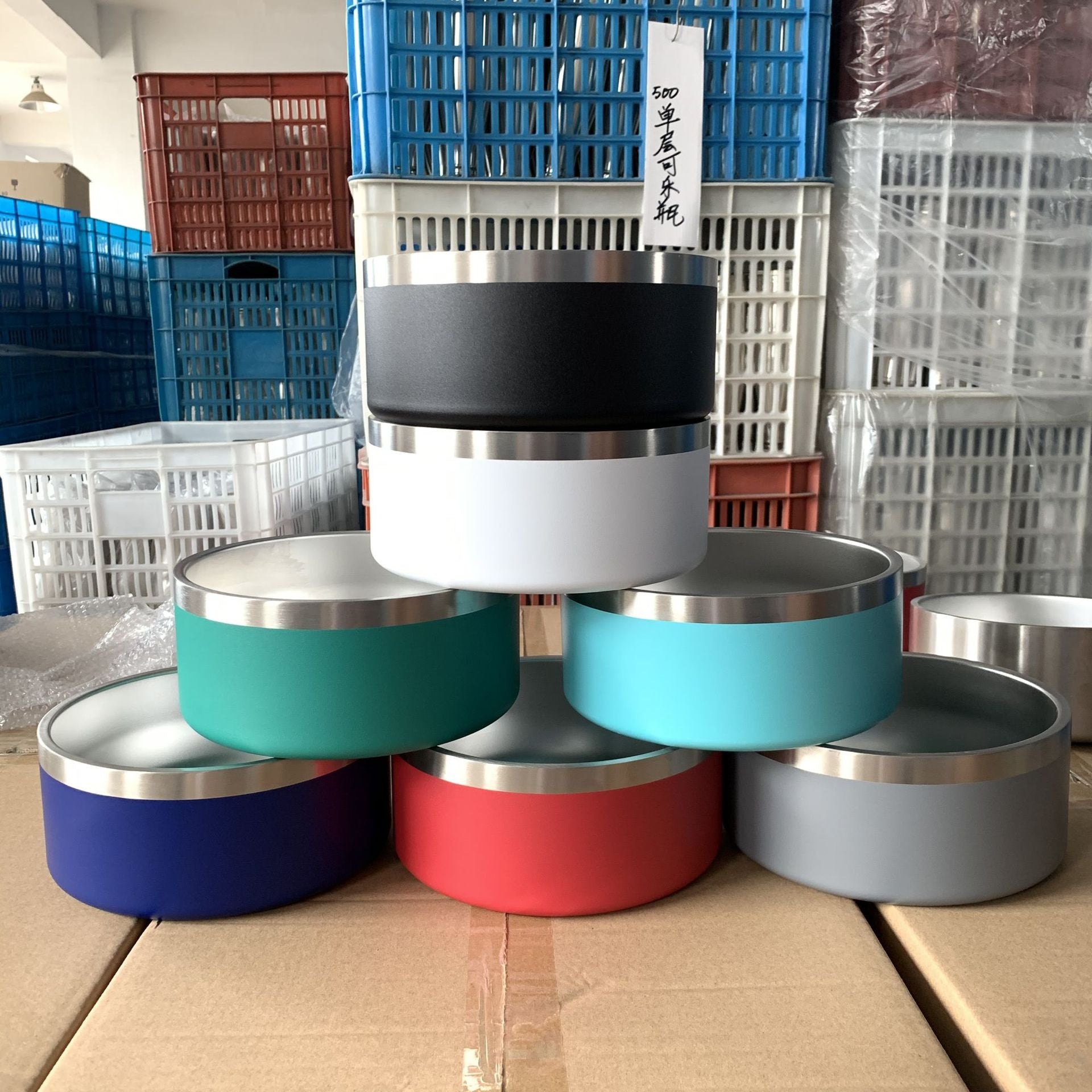 Premium Stainless Steel Pet Bowl Food & Water