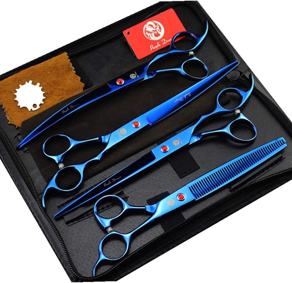 High-Quality Grooming Scissors – 8" Set for Dogs & Cats