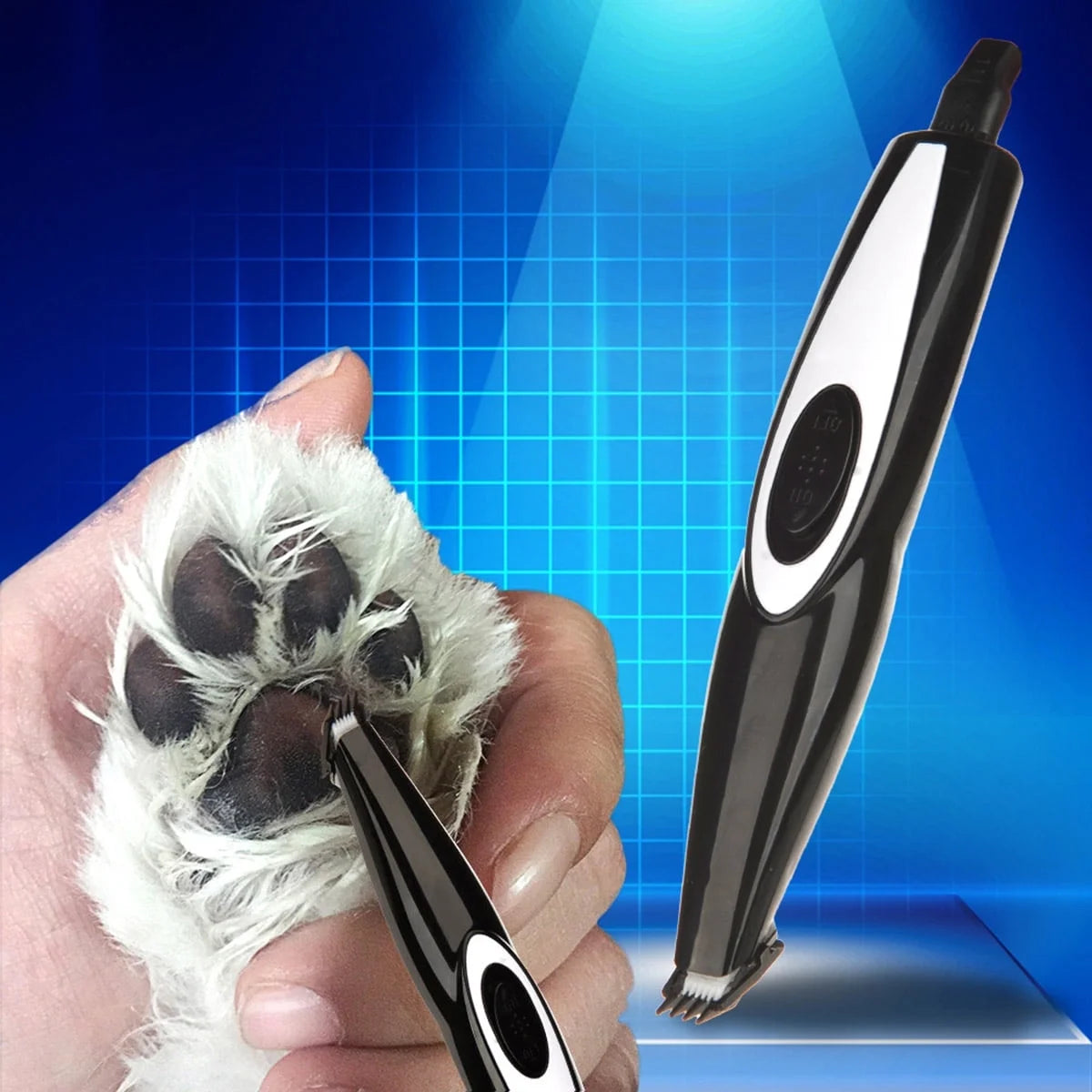Cordless Pet Clippers – USB Rechargeable Grooming Kit for Paws, Face & Ears