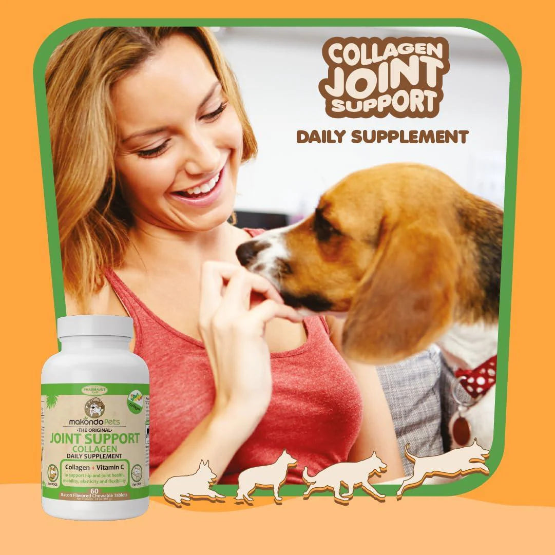 Vitamin C & Collagen Joint Support for Dogs & Cats – 60 Tablets