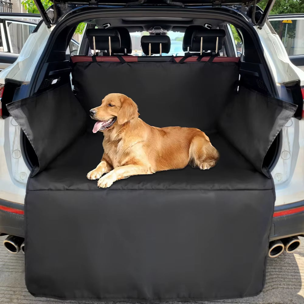 Waterproof 600D Oxford Dog Car Seat Cover – SUV Cargo Liner & Trunk Mat