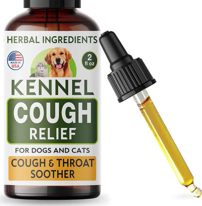 Cough Relief for Pets – Natural Throat Soother Drops for Dogs & Cats