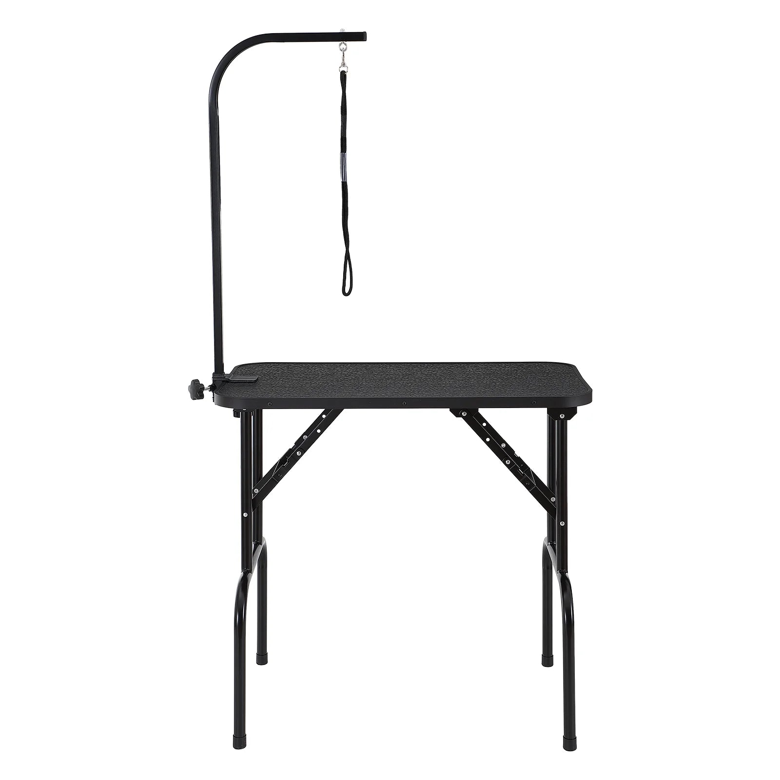 Foldable 32” Grooming Table Arm – Adjustable Height Clamp for Dogs & Cats