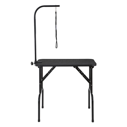 Foldable 32” Grooming Table Arm – Adjustable Height Clamp for Dogs & Cats