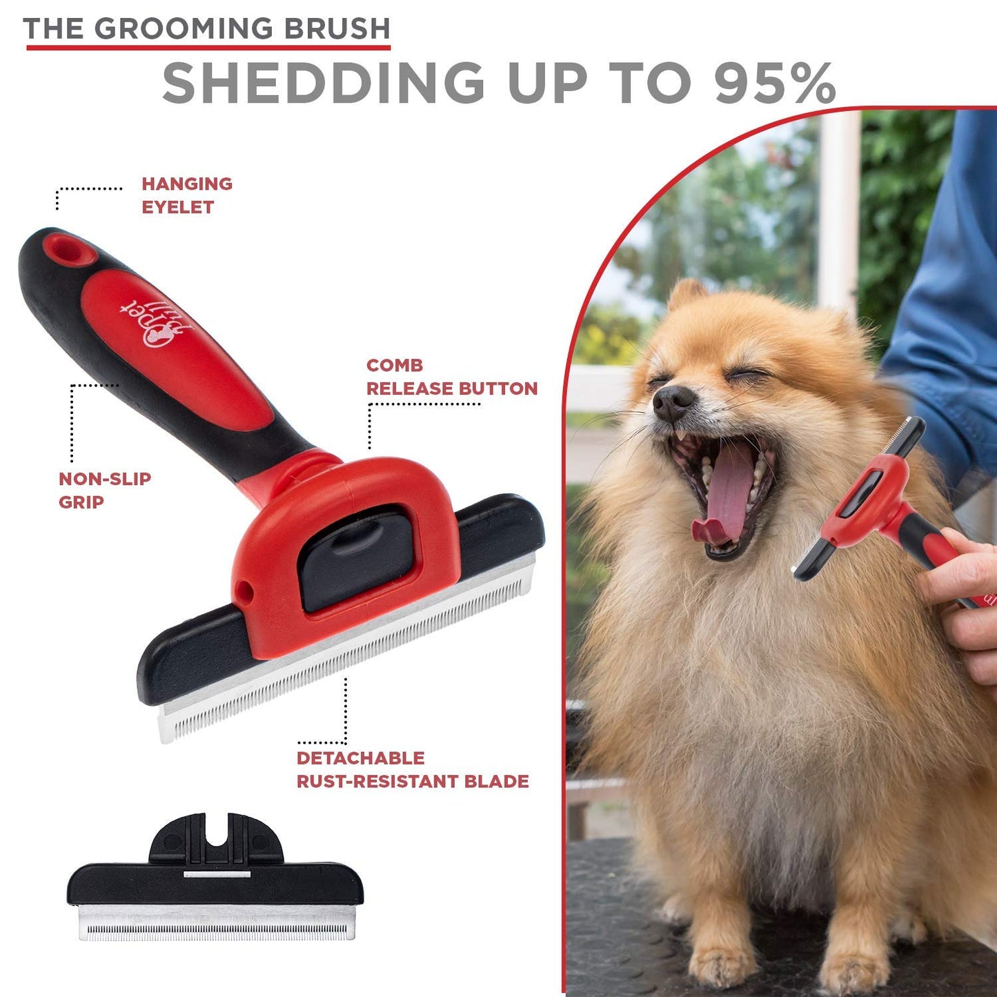 Ultimate Pet Grooming Combo – Brushes & Gloves for Shedding Reduction
