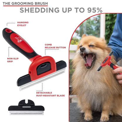 Ultimate Pet Grooming Combo – Brushes & Gloves for Shedding Reduction