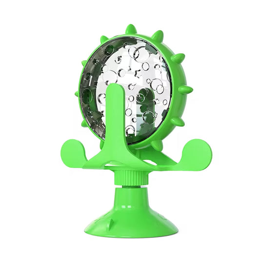 Interactive Treat Dispenser – Rotating Slow Feeder Toy for Cats & Dogs