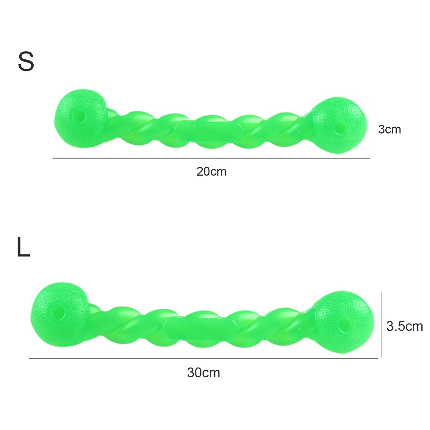Durable Puppy Chew Toy – Soft Rubber Rod for Teething & Teeth Cleaning