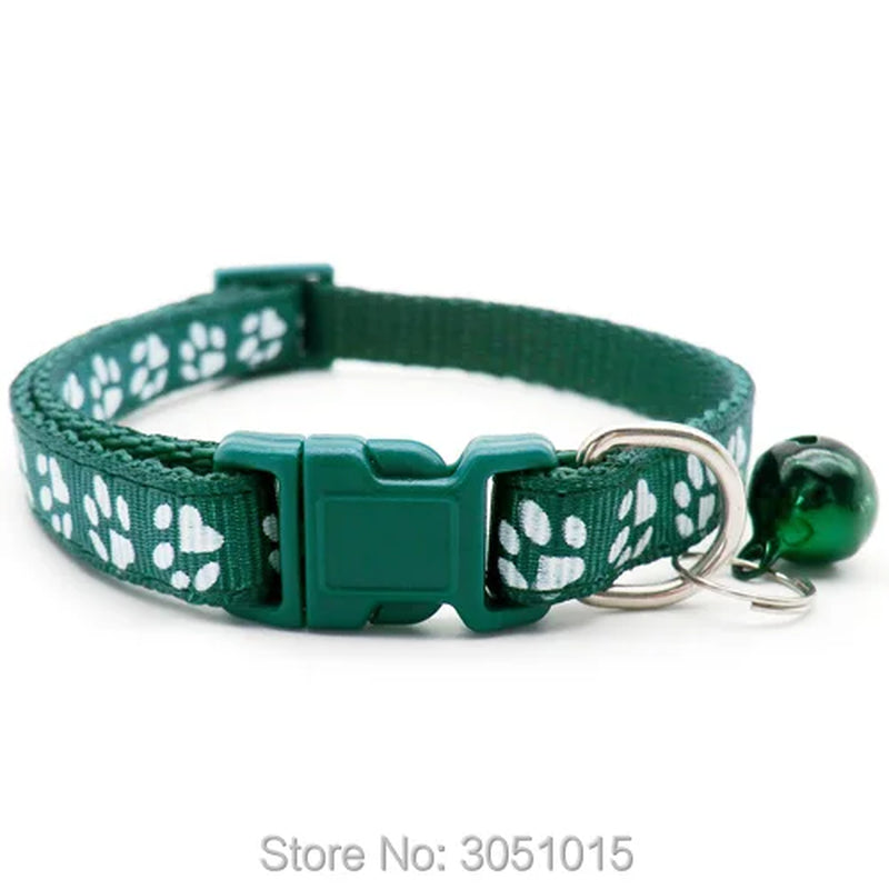 24-Pack Adjustable Dog/Cat Collars With Bell