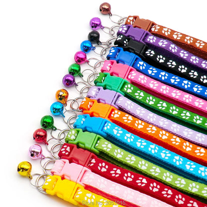 24-Pack Adjustable Dog/Cat Collars With Bell
