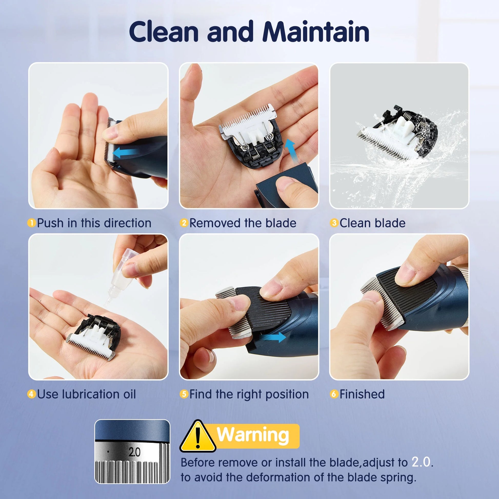 Quiet Electric Pet Clippers – Professional Grooming Kit for Dogs & Cats