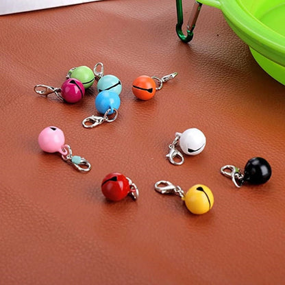 10-Pack Pet Collar Bells – Charming Accessories for Dogs & Cats