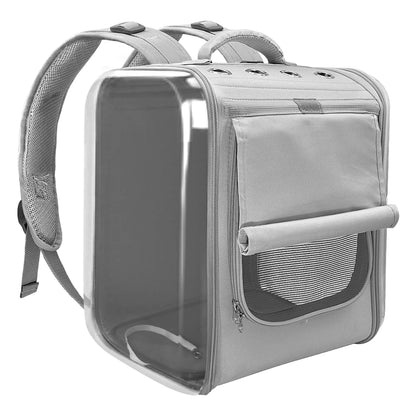 Breathable Pet Carrier Backpack – Comfortable Travel Bag for Cats & Small Dogs