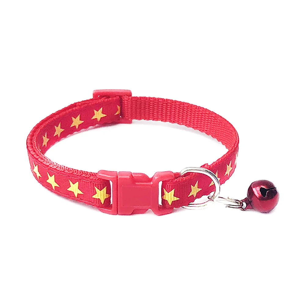 Pentagram Pet Collar – Stylish Reflective Design for Cats & Dogs