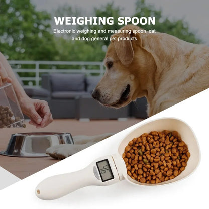 Digital Pet Food Scoop – Electronic Measuring Spoon with LED Display