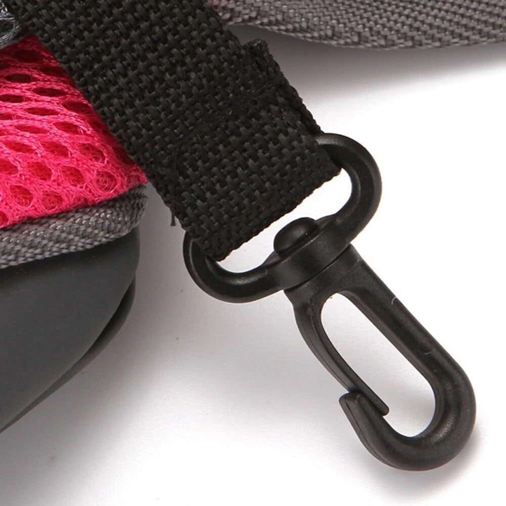 Pet Dog Sling Carrier Breathable Mesh Hands-Free Crossbody Bag for Small Dogs Cat Rabbit Outdoor Travel Purple