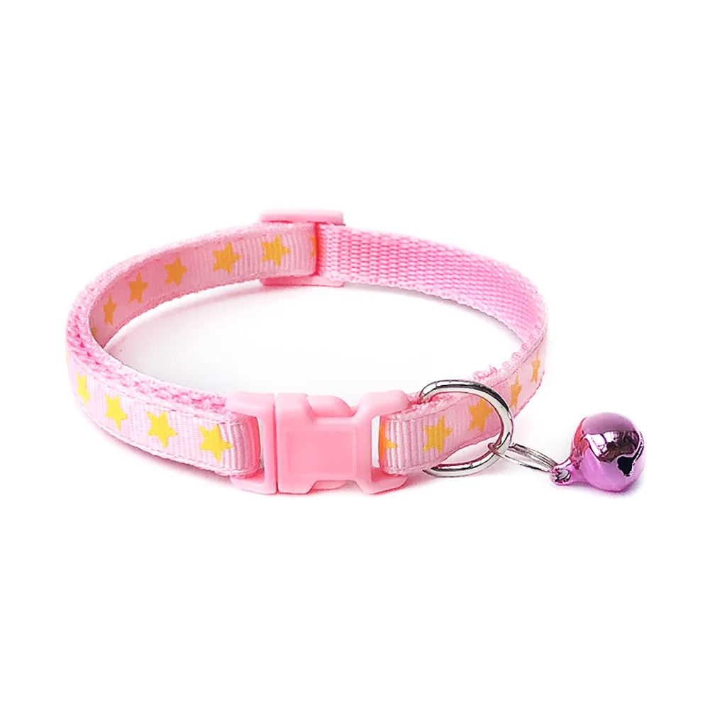 Pentagram Pet Collar – Stylish Reflective Design for Cats & Dogs