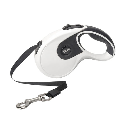 Retractable Dog Leash – 3M/5M Adjustable Lead with Poop Bag Dispenser