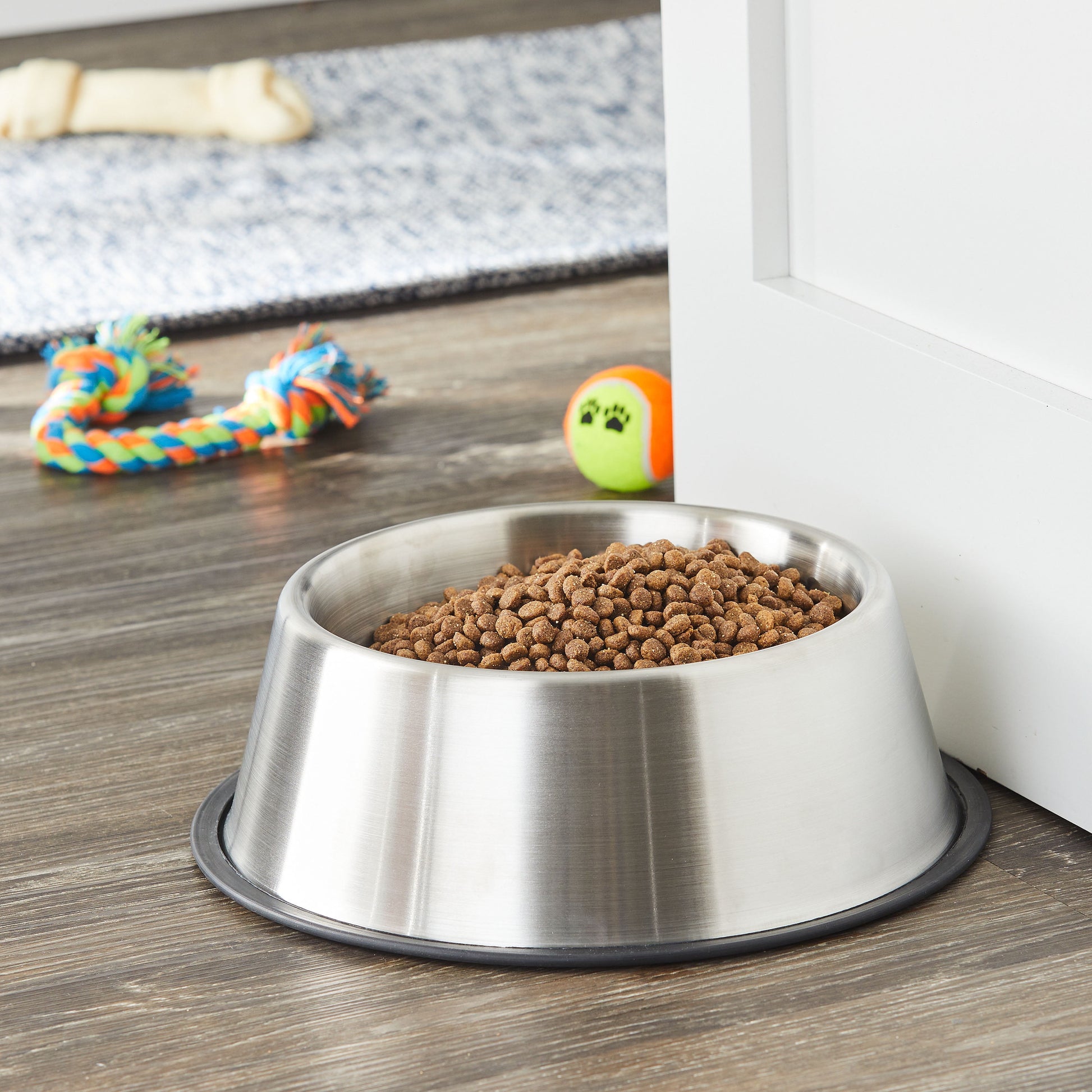 Stainless Steel Jumbo Dog Bowl, Medium