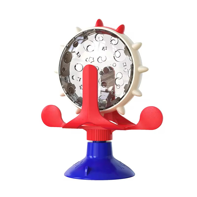 Interactive Treat Dispenser – Rotating Slow Feeder Toy for Cats & Dogs