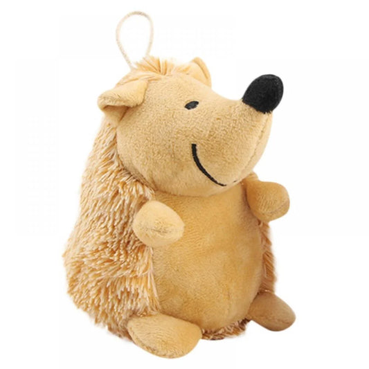 Cute Hedgehog Puppy Toy – Plush, Squeaky & Perfect for Playtime