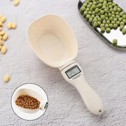 Digital Pet Food Scoop – Electronic Measuring Spoon with LED Display