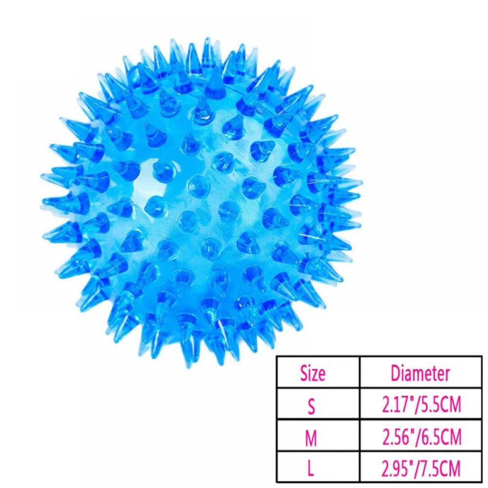 Bright Squeaky Dog Ball – Fun Fetch Toy for Small Puppies & Dogs