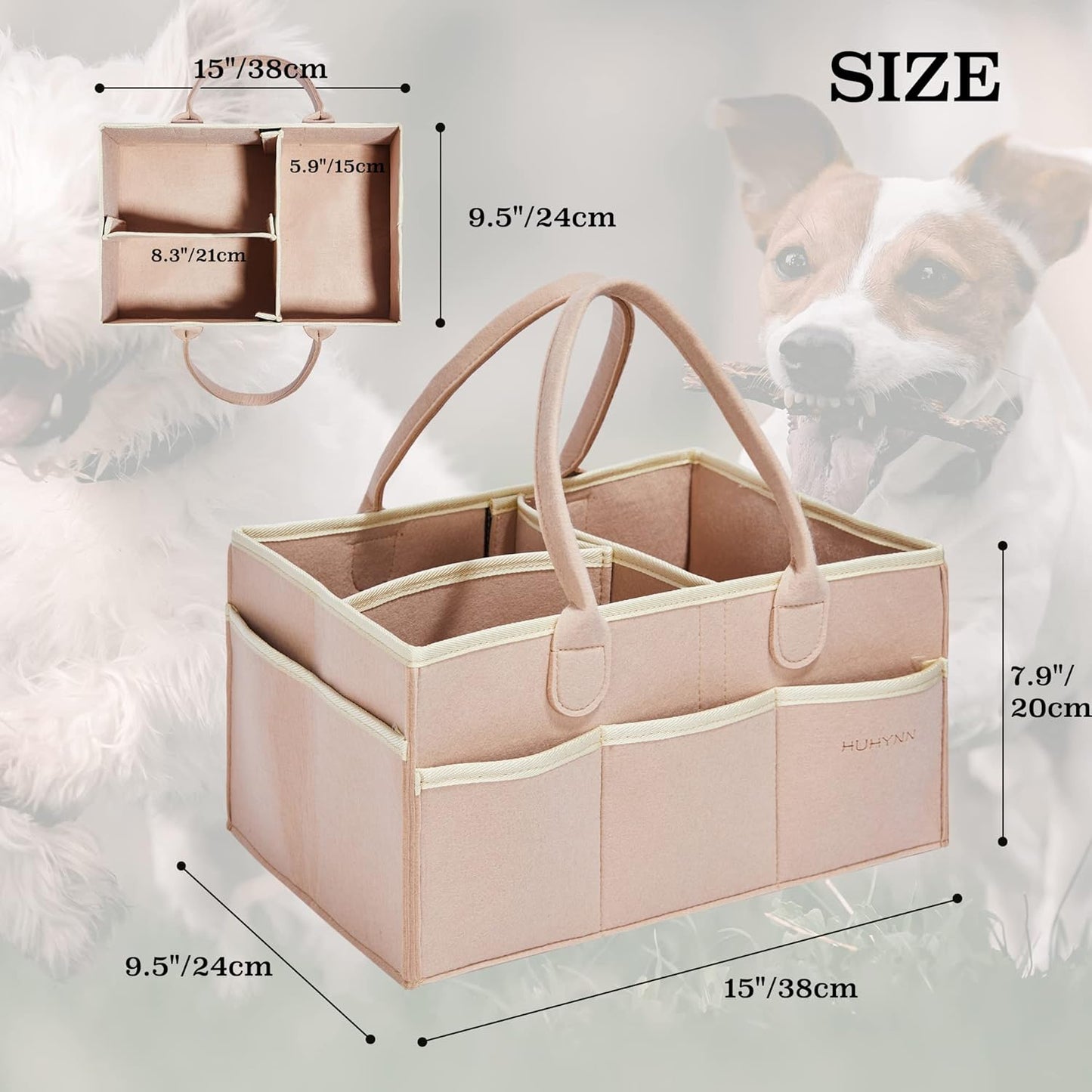 Pet Grooming Tote Bag – Convenient Storage for Grooming Tools & Accessories
