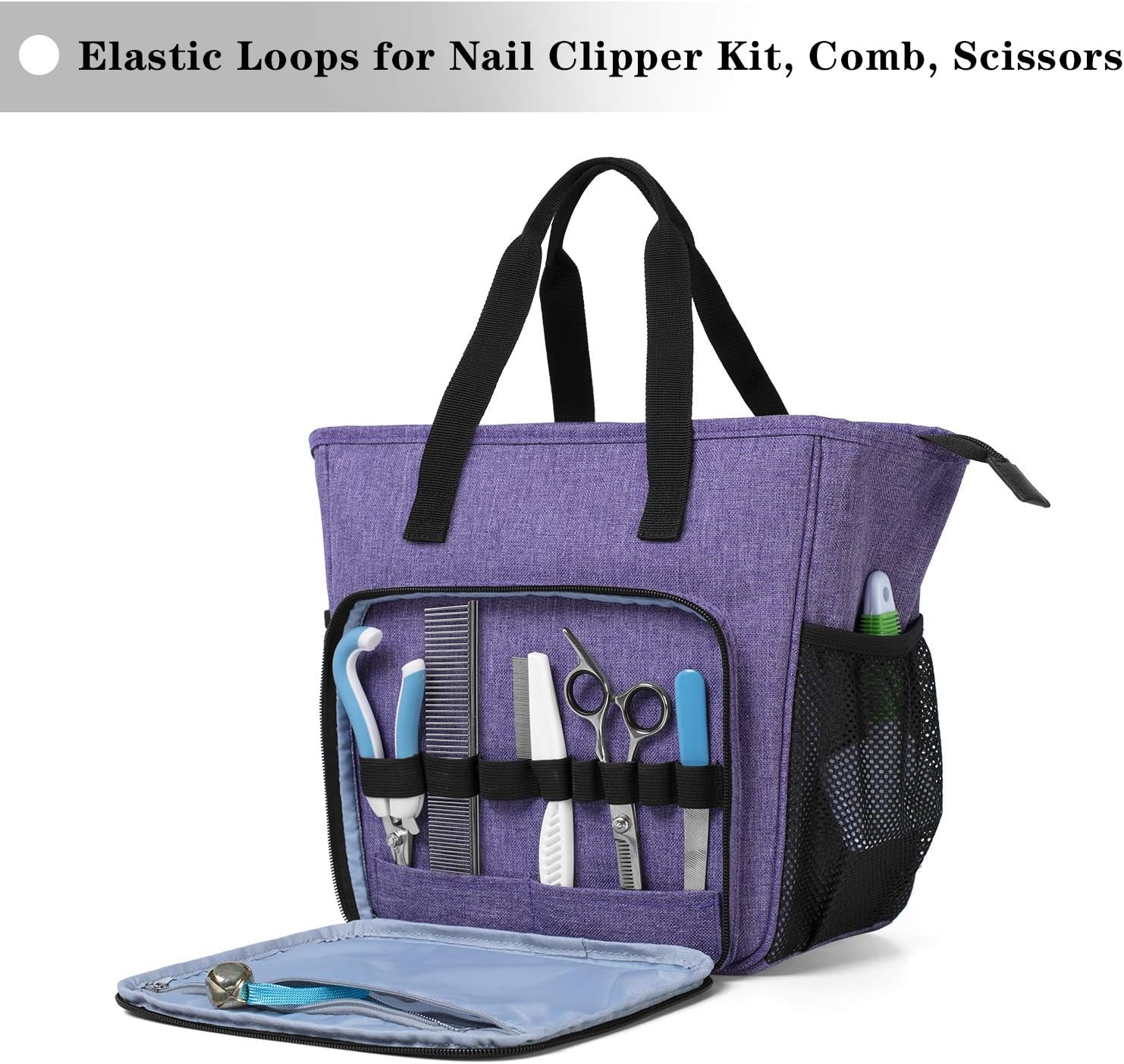 Professional Grooming Organizer – Stylish & Durable Bag for Pet Supplies