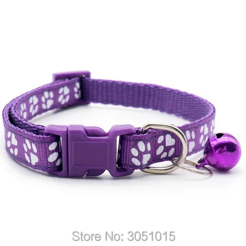 24-Pack Adjustable Dog/Cat Collars With Bell