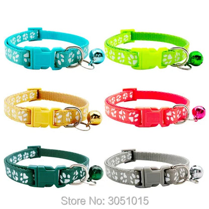 24-Pack Adjustable Dog/Cat Collars With Bell
