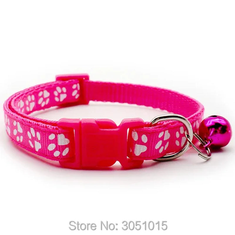 24-Pack Adjustable Dog/Cat Collars With Bell