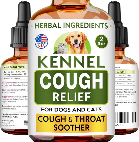 Cough Relief for Pets – Natural Throat Soother Drops for Dogs & Cats