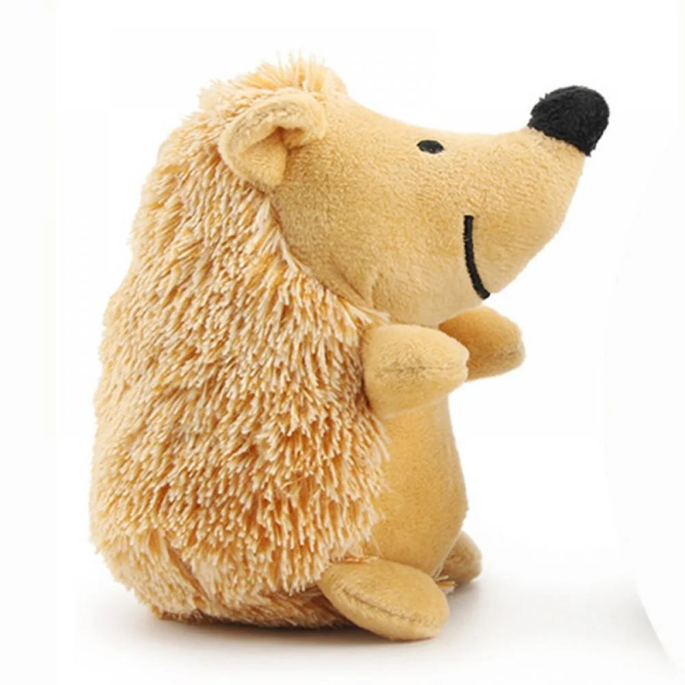 Cute Hedgehog Puppy Toy – Plush, Squeaky & Perfect for Playtime