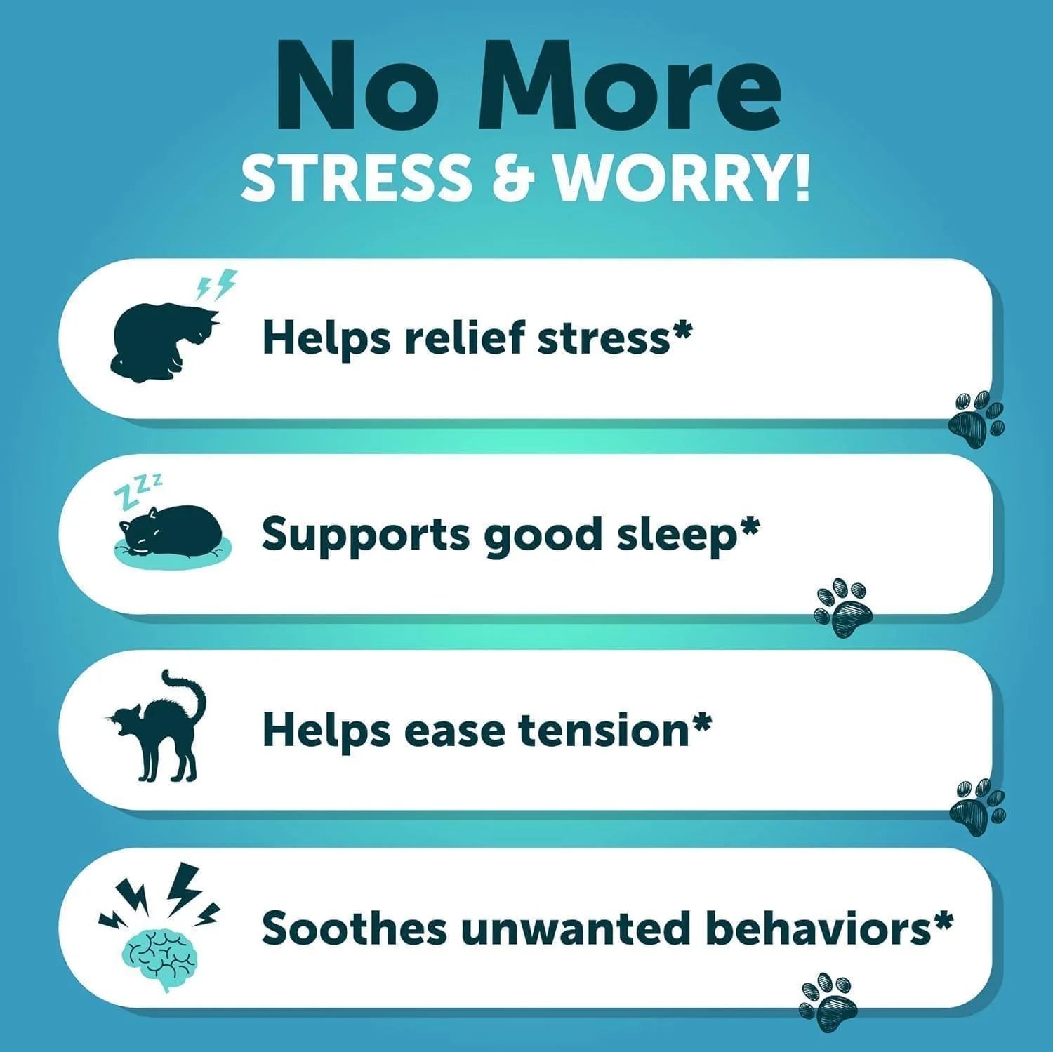 Hemp Calming Treats for Cats & Kittens – Stress & Anxiety Relief with Melatonin