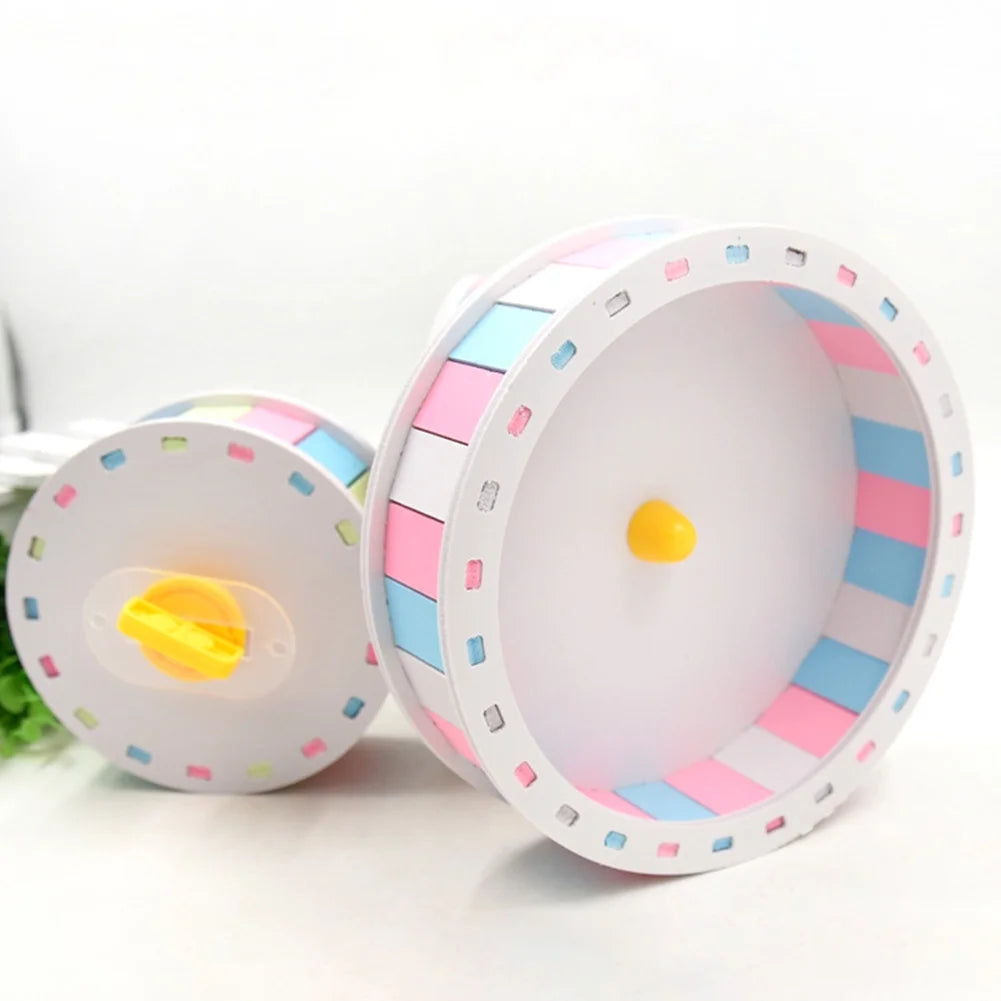 Durable Hamster Exercise Wheel – Low-Noise Play for Guinea Pigs & Mice