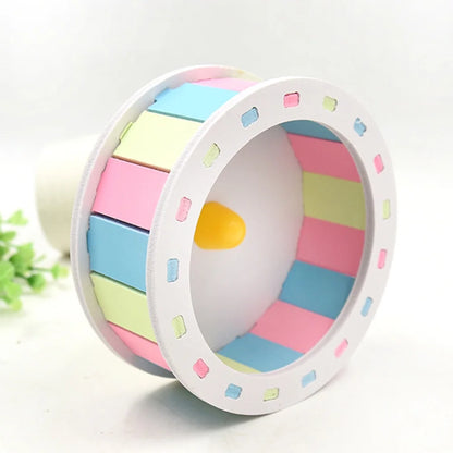 Durable Hamster Exercise Wheel – Low-Noise Play for Guinea Pigs & Mice