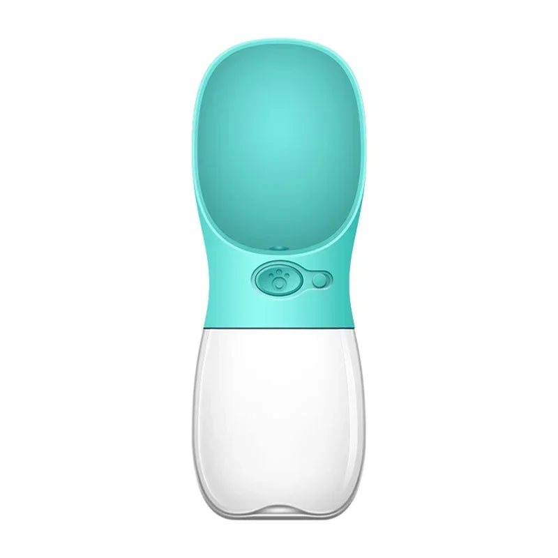 Portable Dog Water Bottle – 350ml/550ml Travel Bowl for Pets