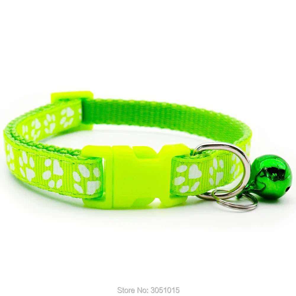 24-Pack Adjustable Dog/Cat Collars With Bell