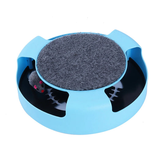 Interactive Mouse Scratch Pad – Bite-Resistant & Fun Catch Toy for Kittens