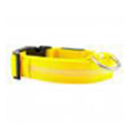 LED Light Pet Collar – Flashing Night Safety Reflective Harness for Dogs & Cats