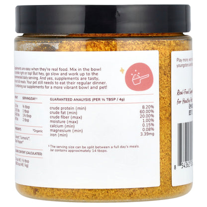 VET Formulated Natural Joint Care – Turmeric & Black Pepper Supplement for Pets, Made in USA