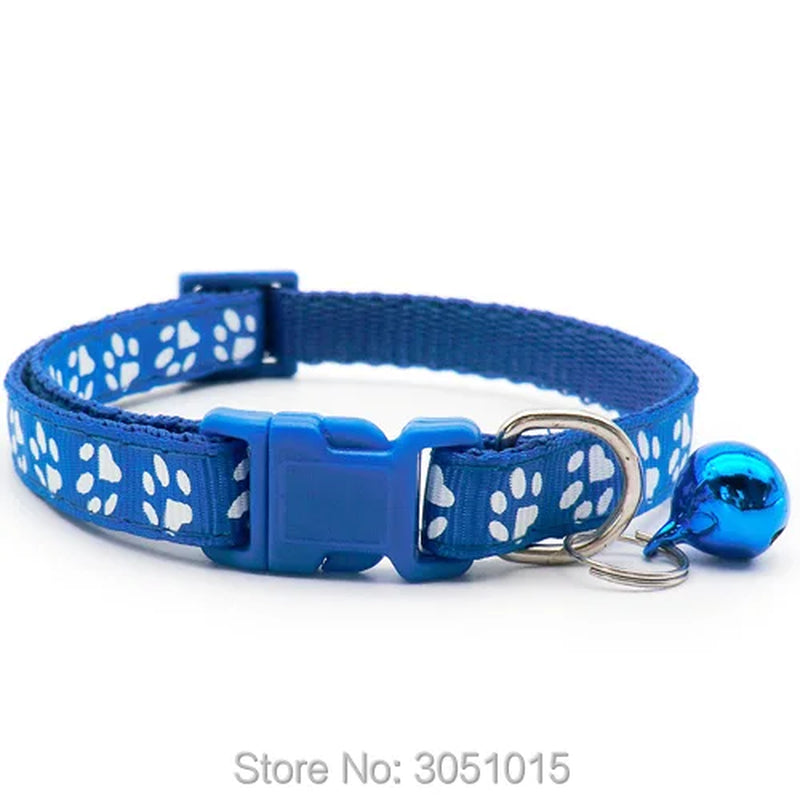 24-Pack Adjustable Dog/Cat Collars With Bell