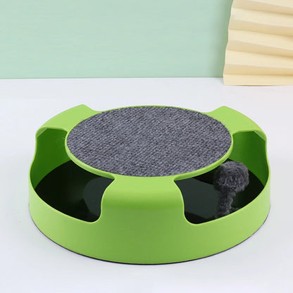 Interactive Mouse Scratch Pad – Bite-Resistant & Fun Catch Toy for Kittens